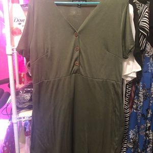 Women’s Inner Circle tunic size 1x Green